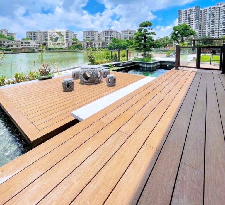 Jasa decking lantai kayu dan wpc jakarta